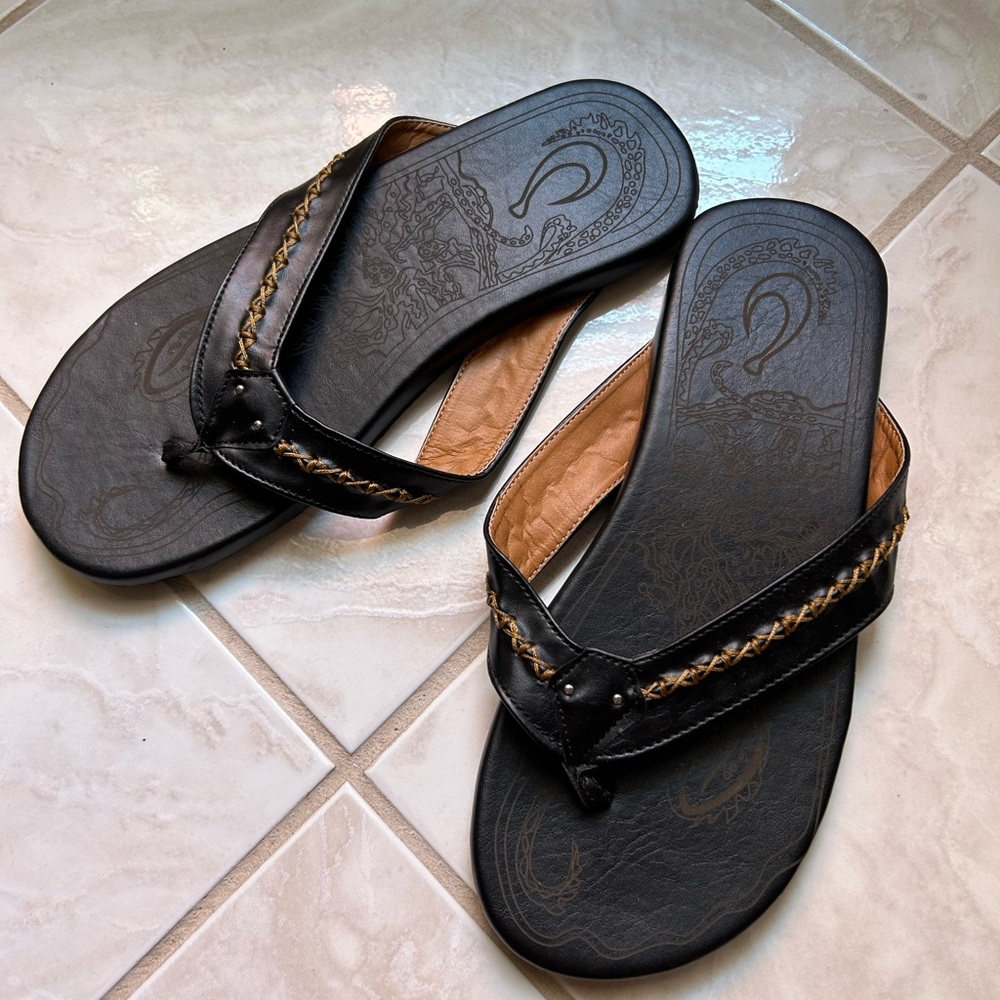 Women Leather Slippers